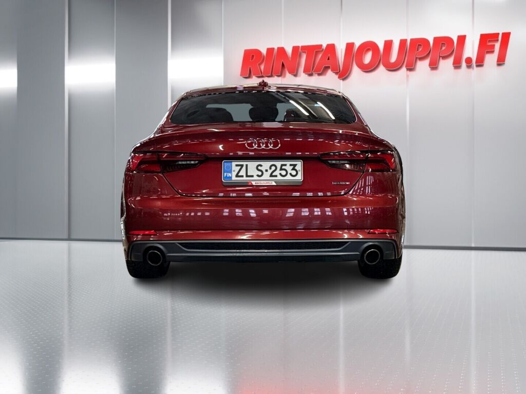 Audi A5 2018 Valkoinen