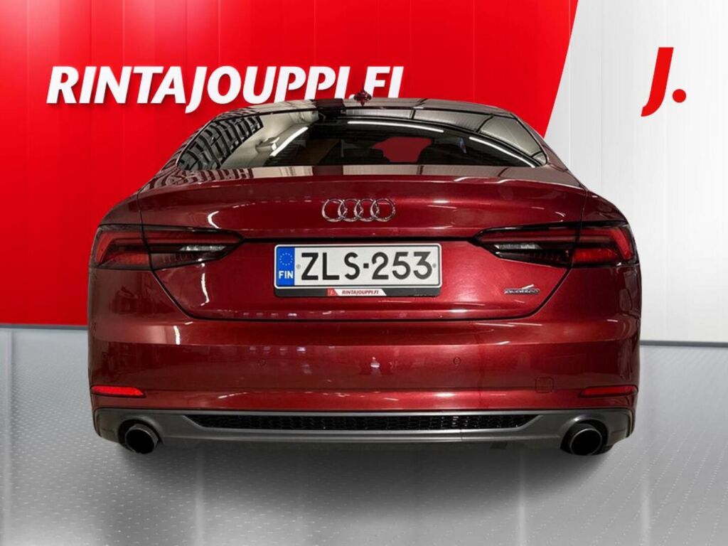 Audi A5 2018 Valkoinen