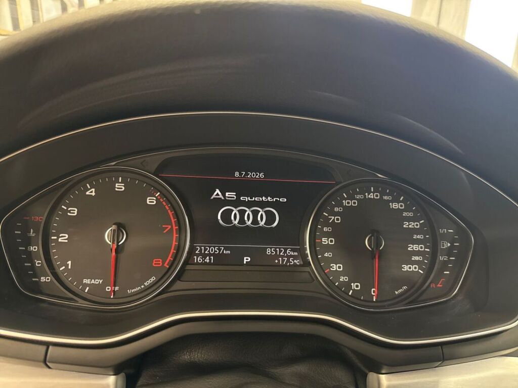 Audi A5 2018 Valkoinen
