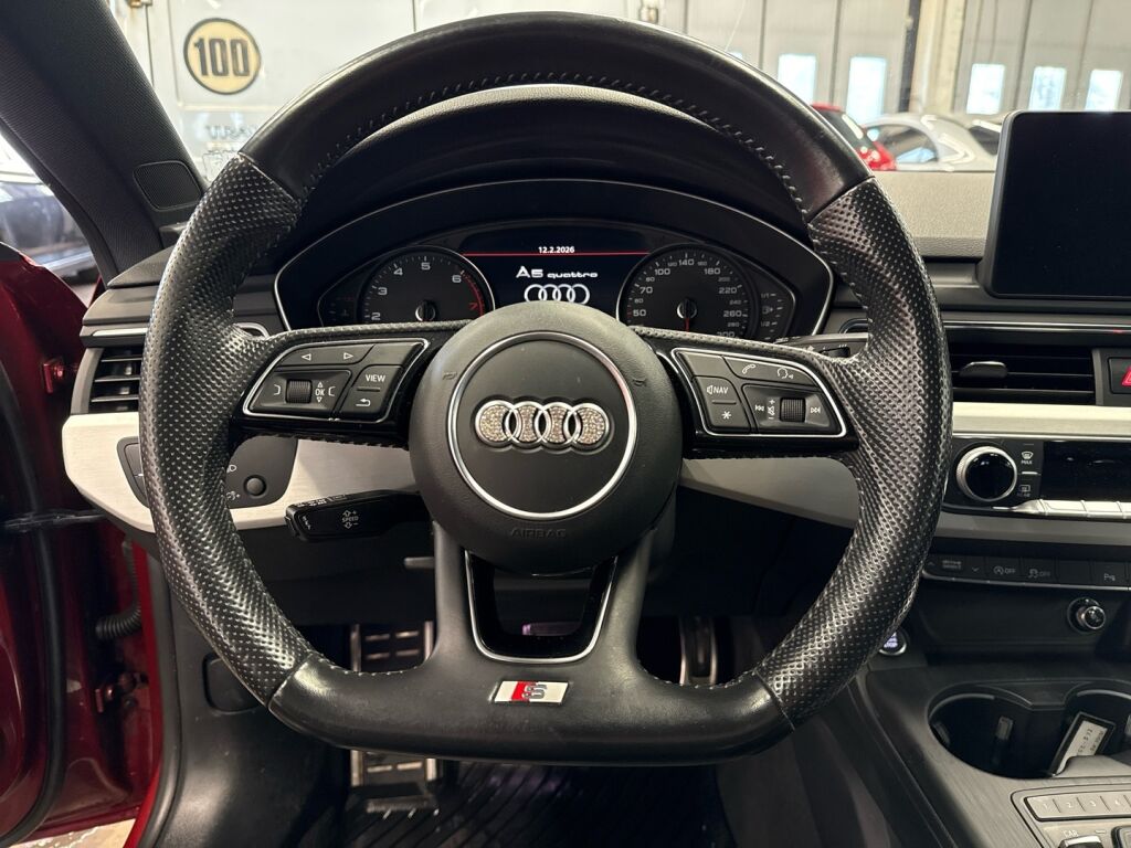 Audi A5 2018 Valkoinen