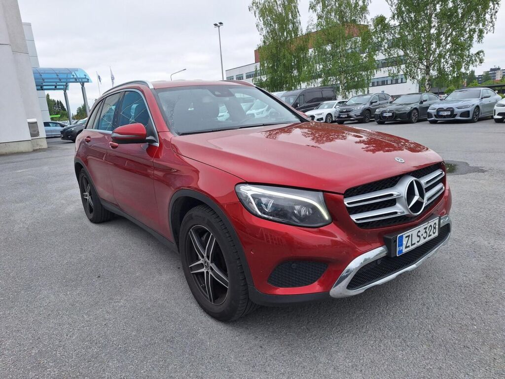 Mercedes-Benz GLC 2017 Punainen