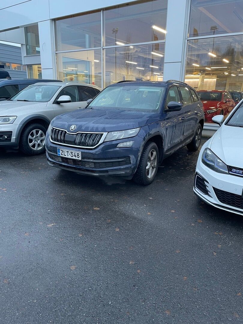 Skoda Kodiaq 2018 Sininen