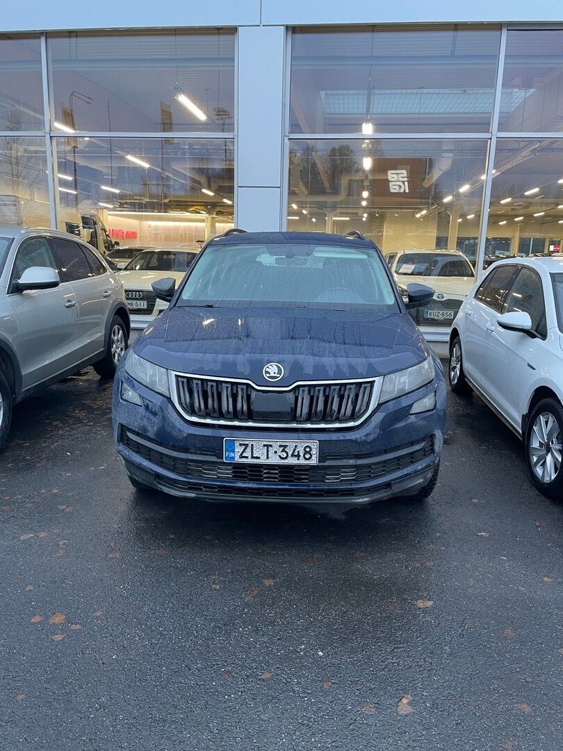 Skoda Kodiaq 2018 Sininen