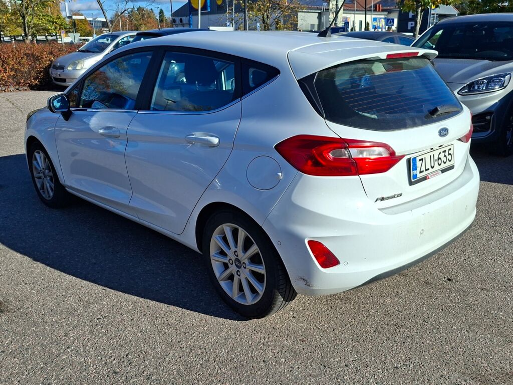 Ford Fiesta 2018 Valkoinen