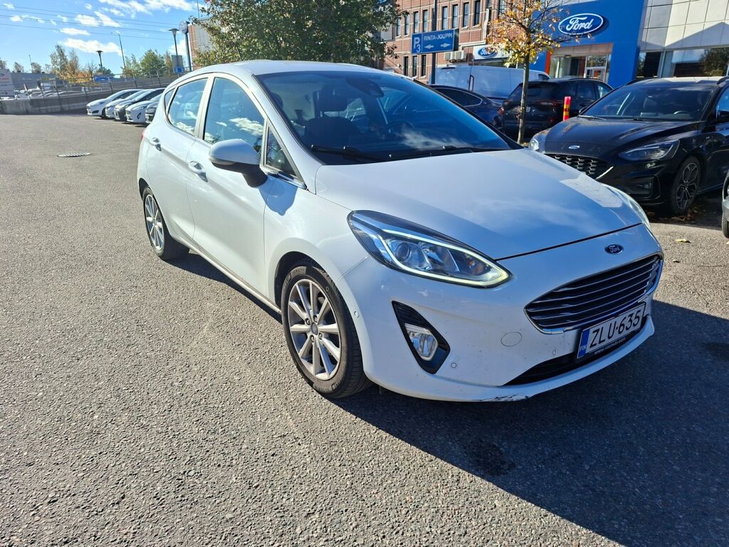 Ford Fiesta 2018 Valkoinen