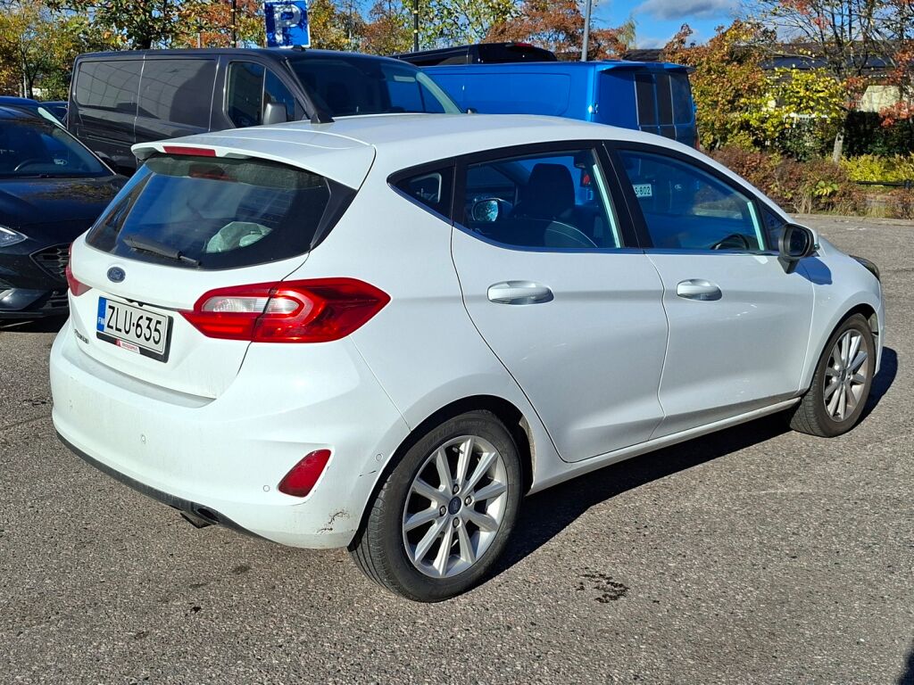 Ford Fiesta 2018 Valkoinen