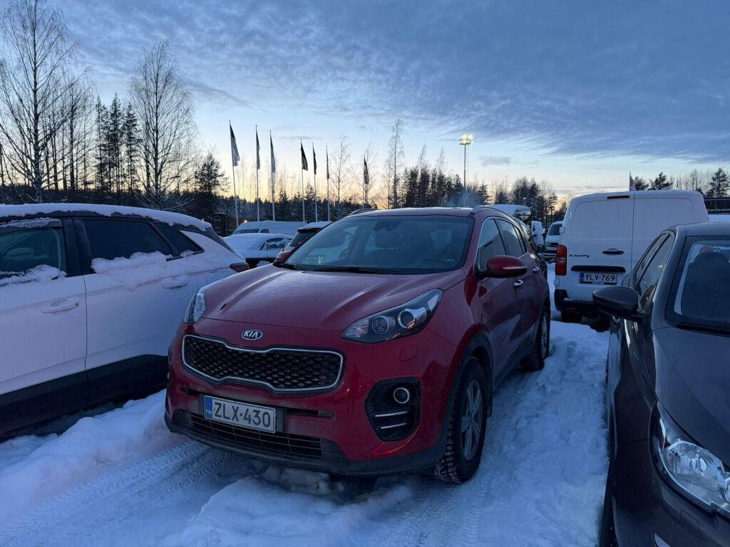 Kia Sportage 2018 Punainen