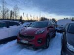 Kia Sportage 2018 Punainen