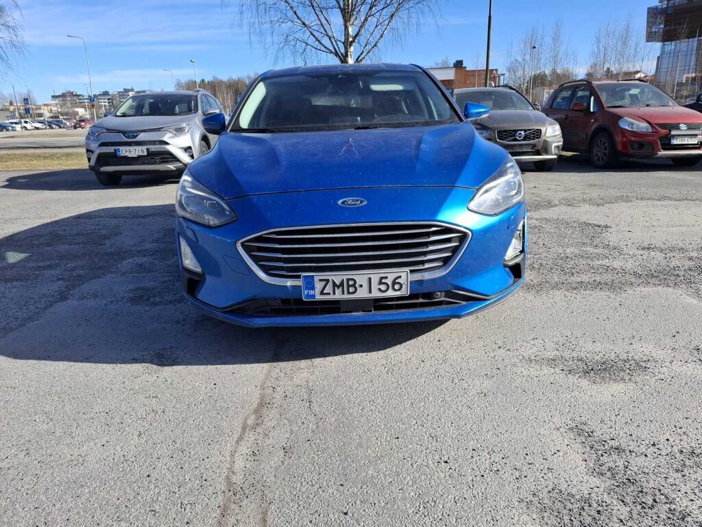Ford Focus 2018 Sininen