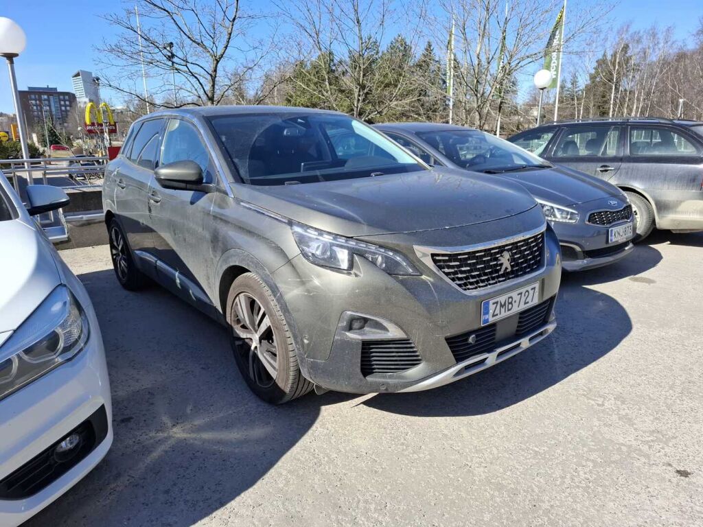 Peugeot 3008 2018 Harmaa