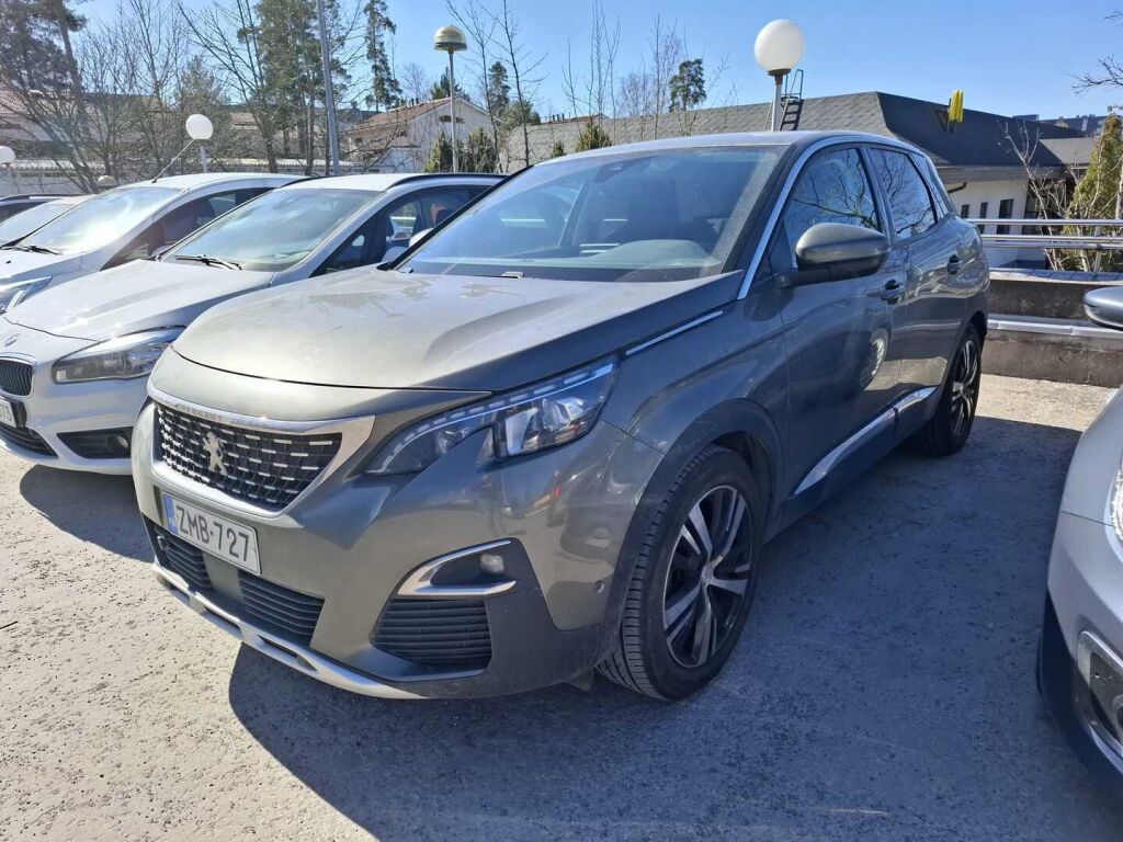 Peugeot 3008 2018 Harmaa