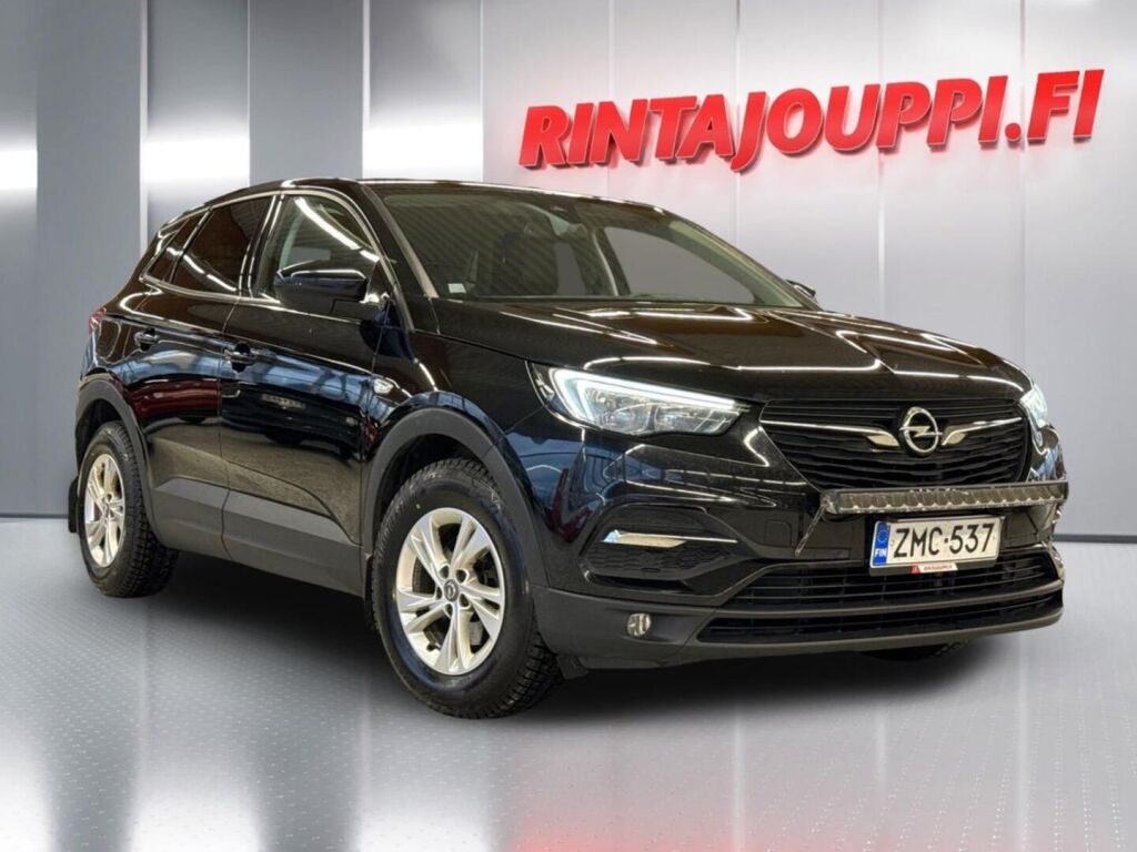 Opel Grandland X 2018 Musta