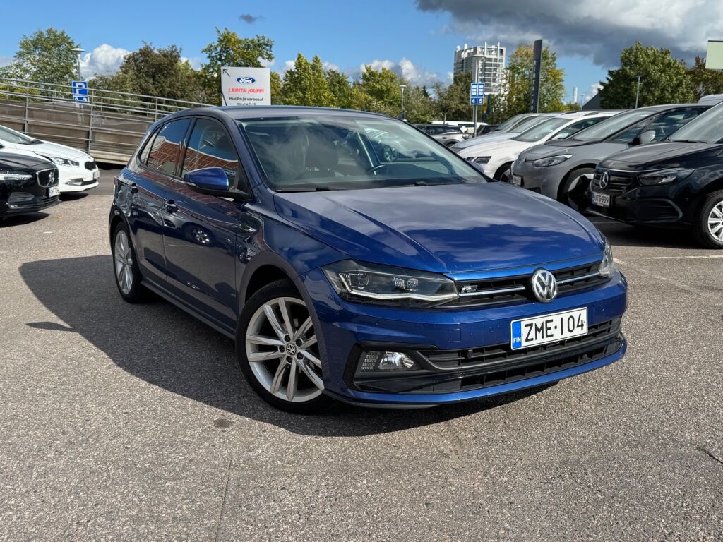 Volkswagen Polo 2018 Sininen