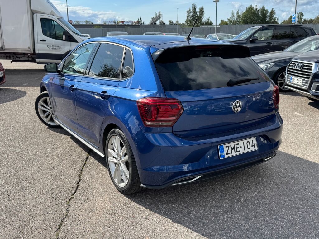 Volkswagen Polo 2018 Sininen