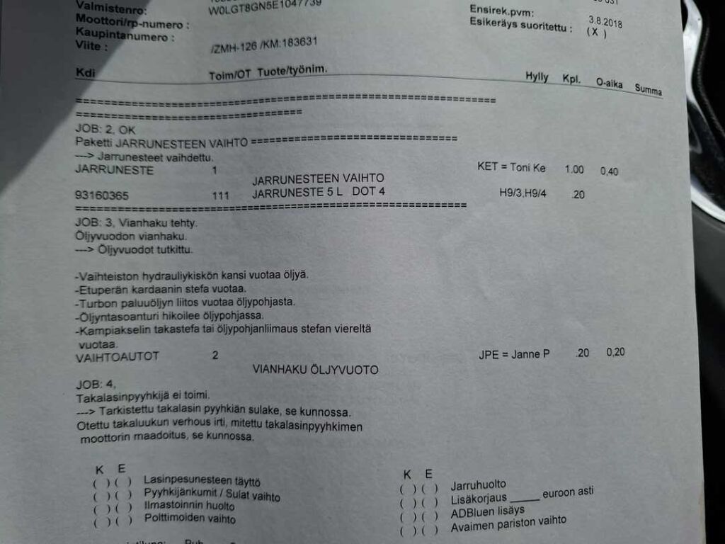 Opel Insignia 2014 Valkoinen