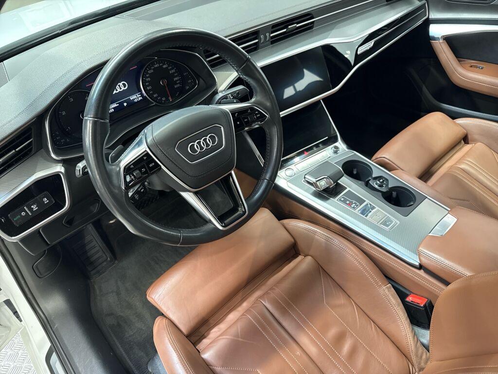 Audi A6 2018 Valkoinen