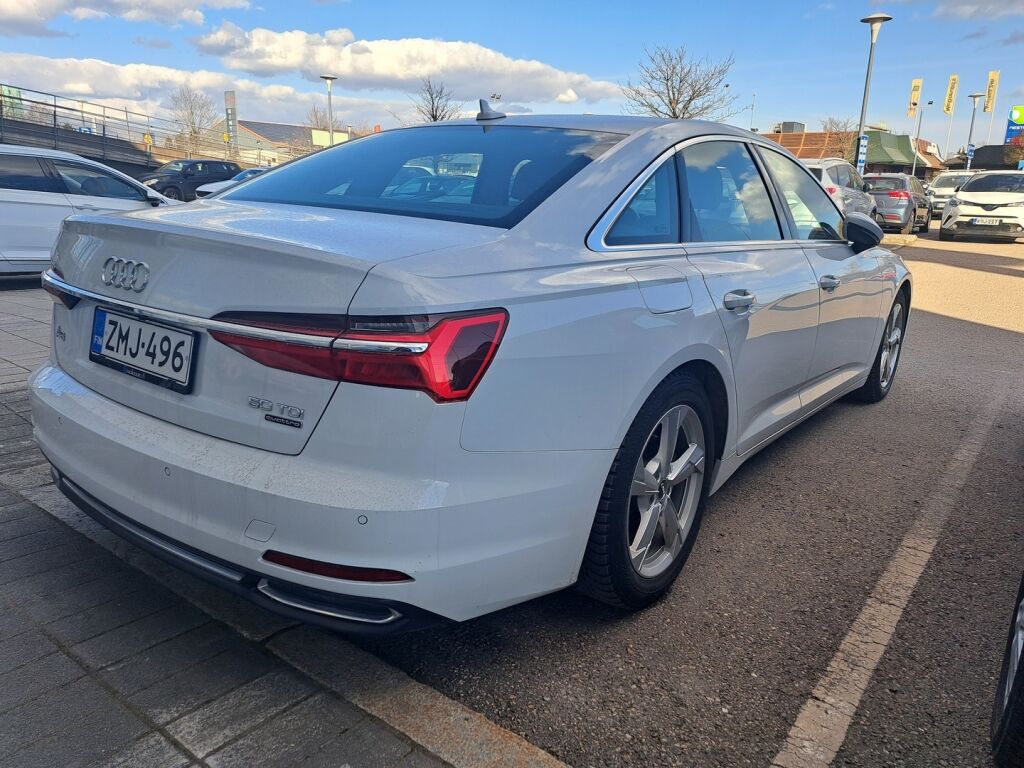 Audi A6 2018 Valkoinen