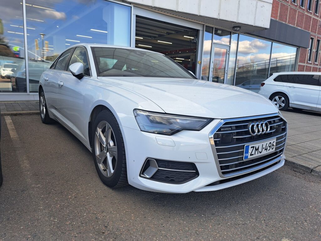 Audi A6 2018 Valkoinen