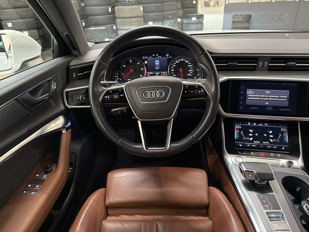 Audi A6 2018 Valkoinen
