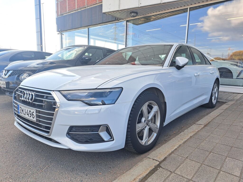 Audi A6 2018 Valkoinen