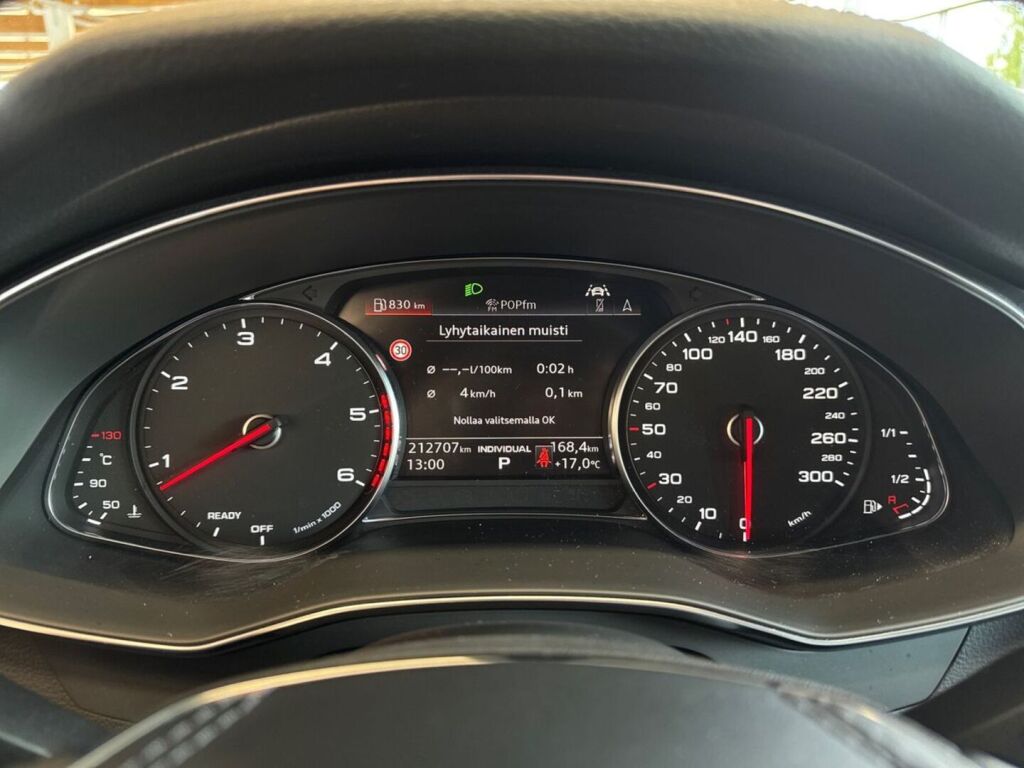 Audi A6 2018 Musta