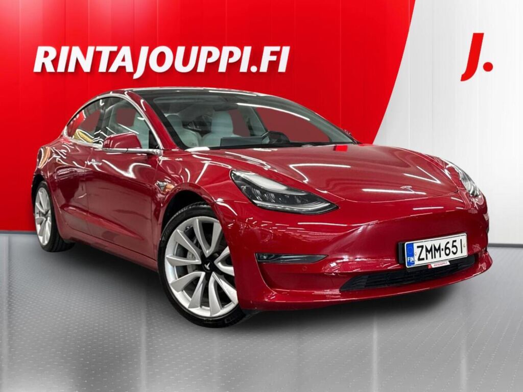 Tesla Model 3 2019 Punainen