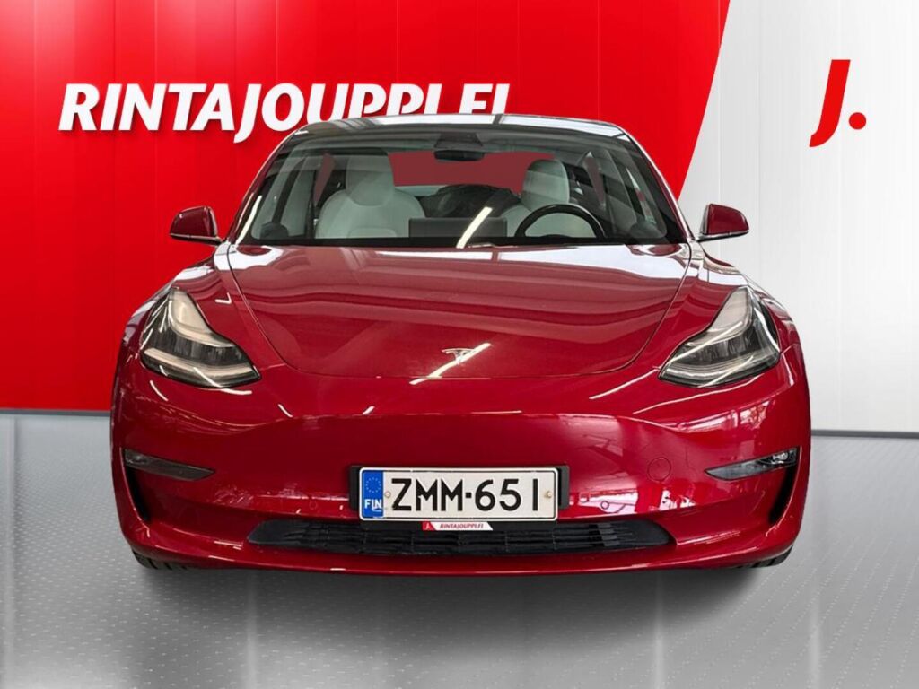 Tesla Model 3 2019 Punainen