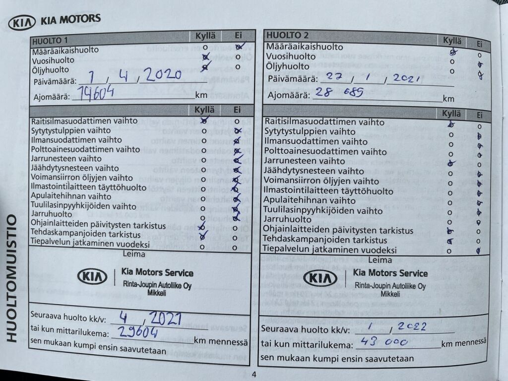 Kia Niro plug-in 2019 Sininen