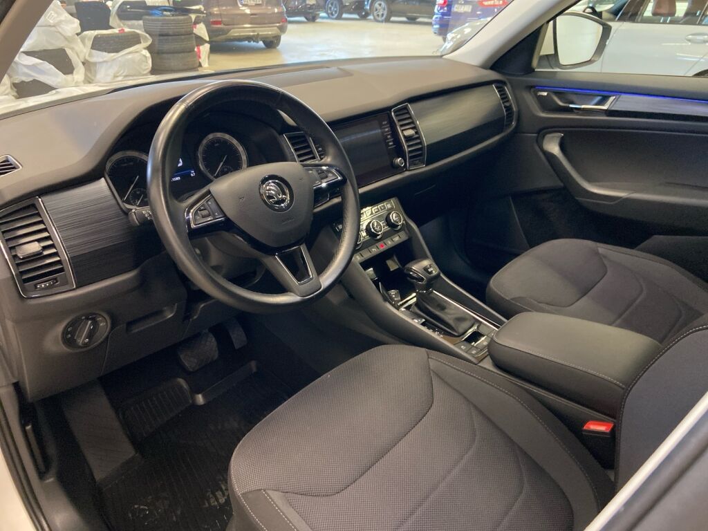 Skoda Kodiaq 2019 Valkoinen