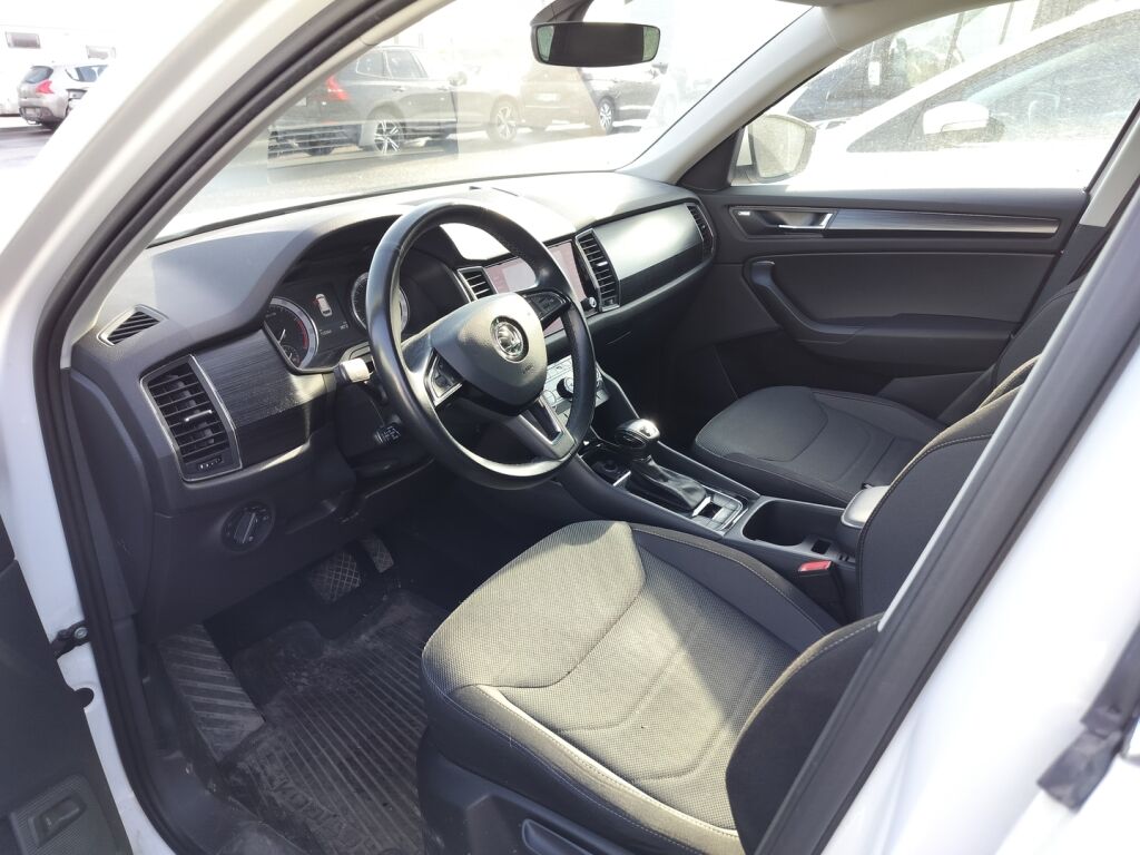 Skoda Kodiaq 2019 Valkoinen
