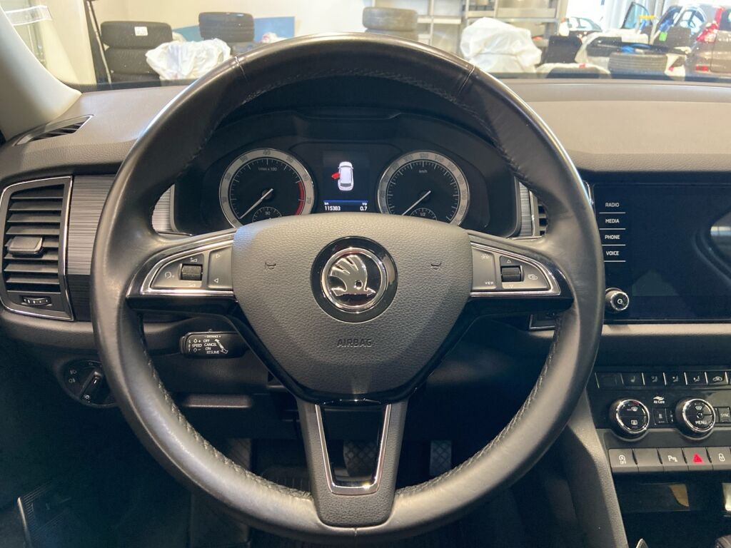 Skoda Kodiaq 2019 Valkoinen