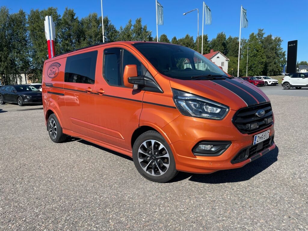 Ford Transit Custom 2019 Punainen