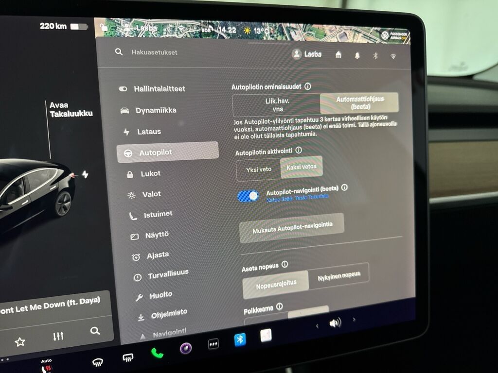 Tesla Model 3 2019 Musta