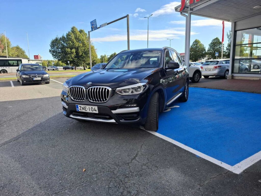 BMW X3 2020 Musta