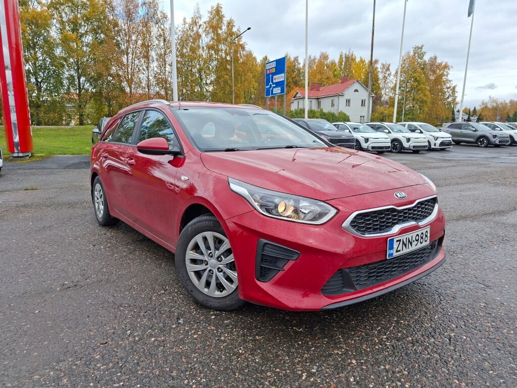 Kia Ceed 2020 Punainen