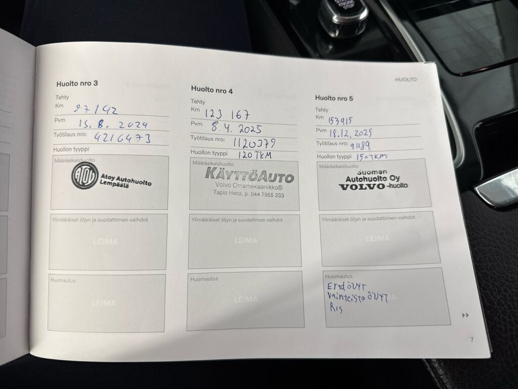 Volvo V60 2022 Musta