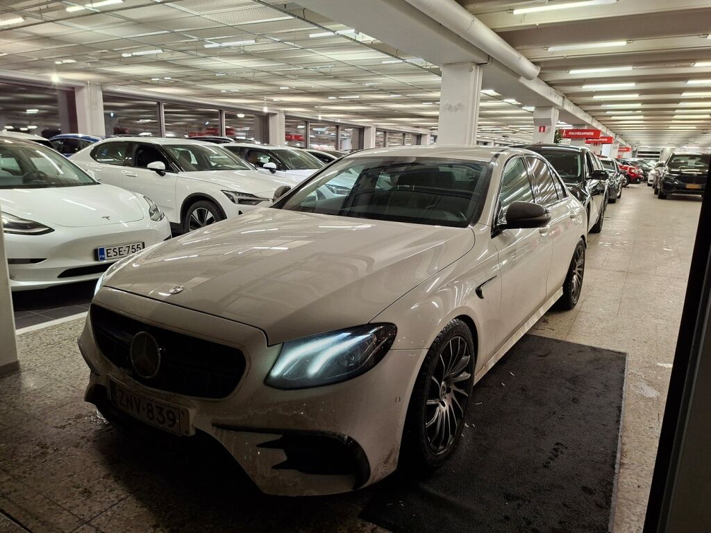 Mercedes-Benz E 2018 Valkoinen