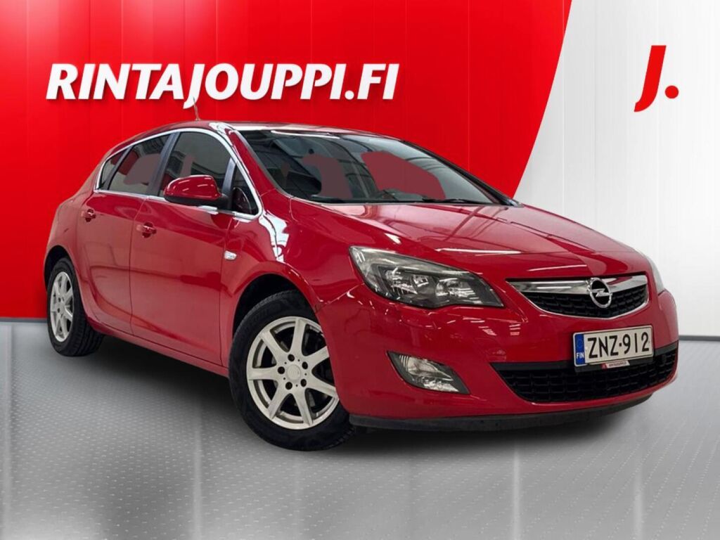 Opel Astra 2011 Punainen