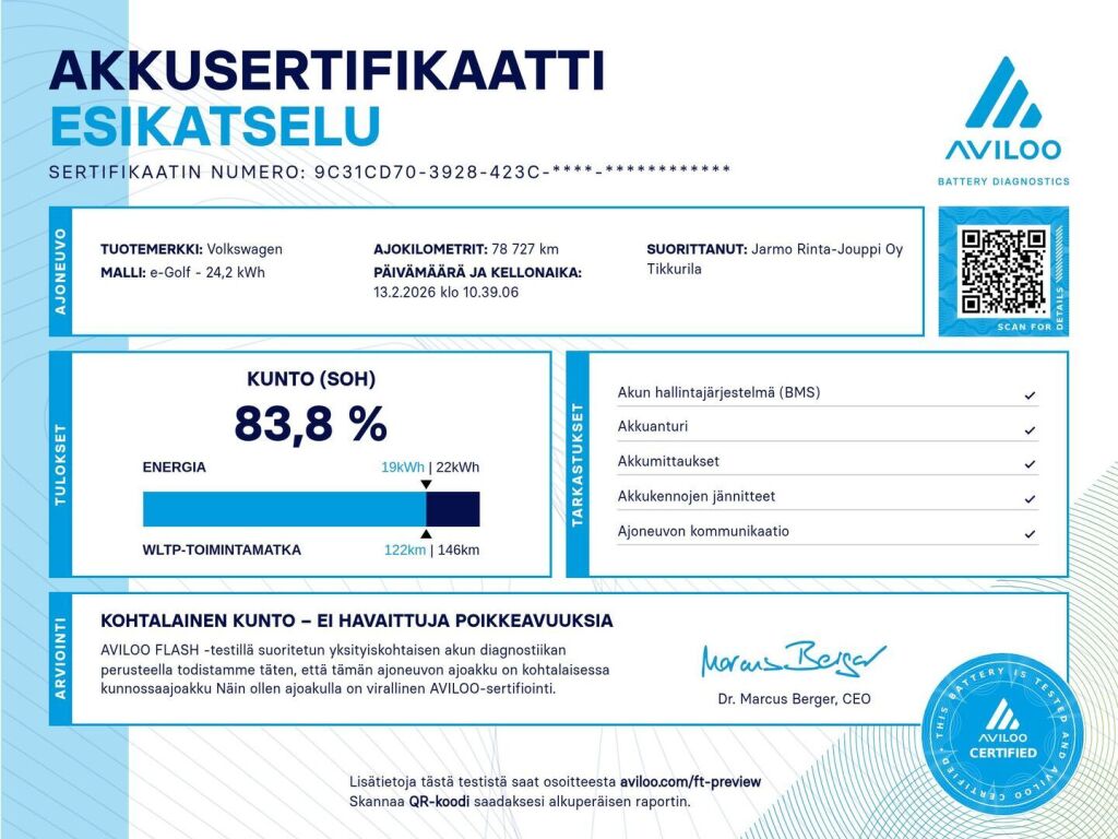Volkswagen Golf 2016 Valkoinen