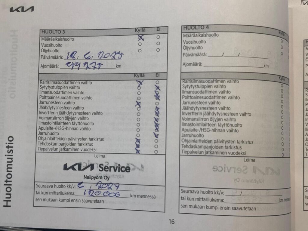 Kia EV6 2022 Sininen