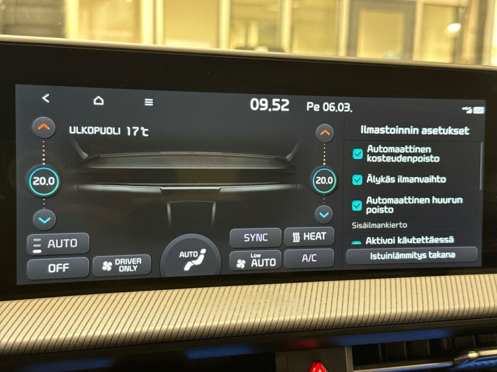 Kia EV6 2022 Valkoinen