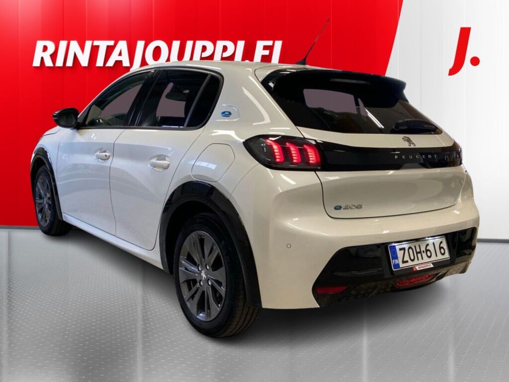 Peugeot e-208 2022 Valkoinen