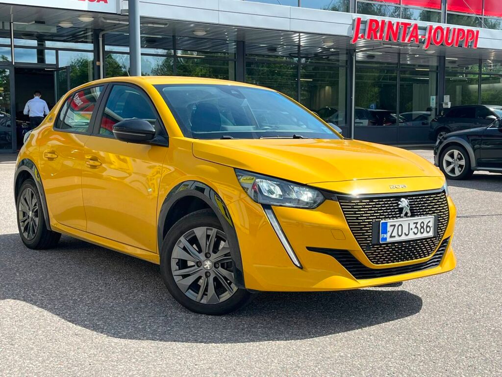 Peugeot e-208 2022 Keltainen