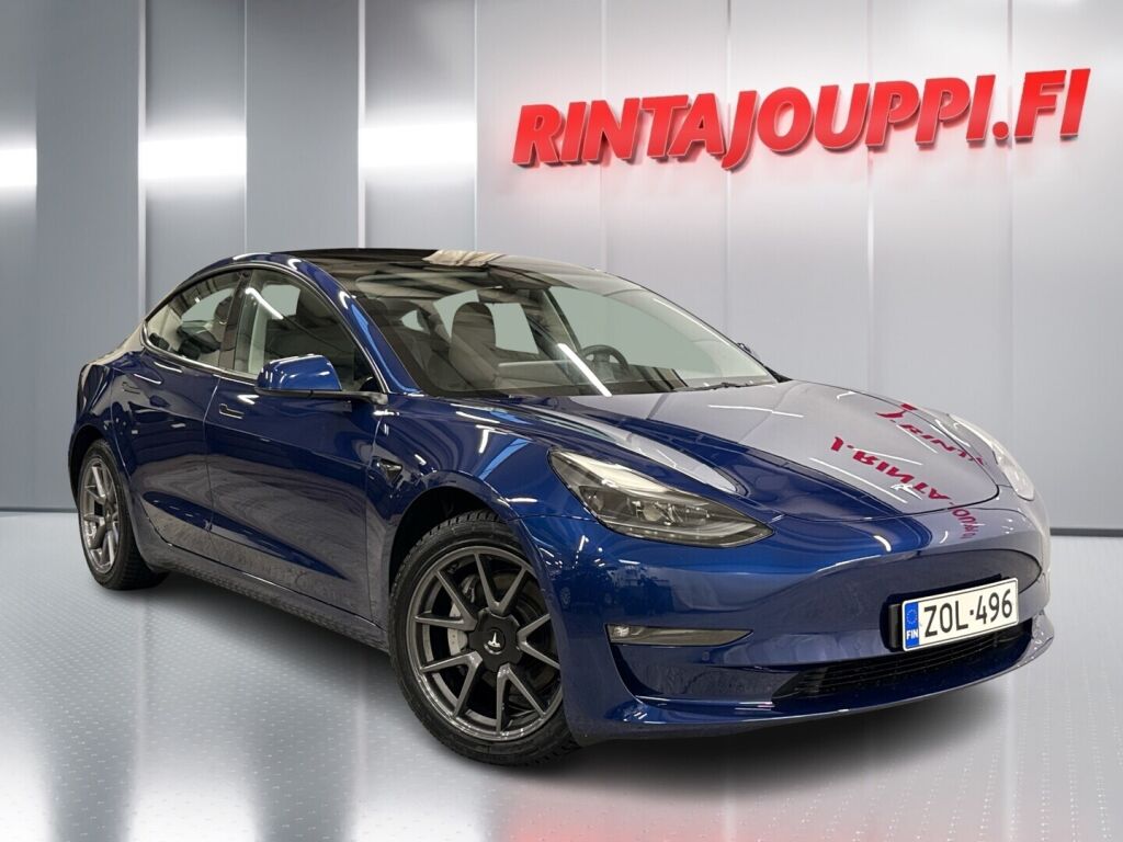Tesla Model 3 2021 Sininen