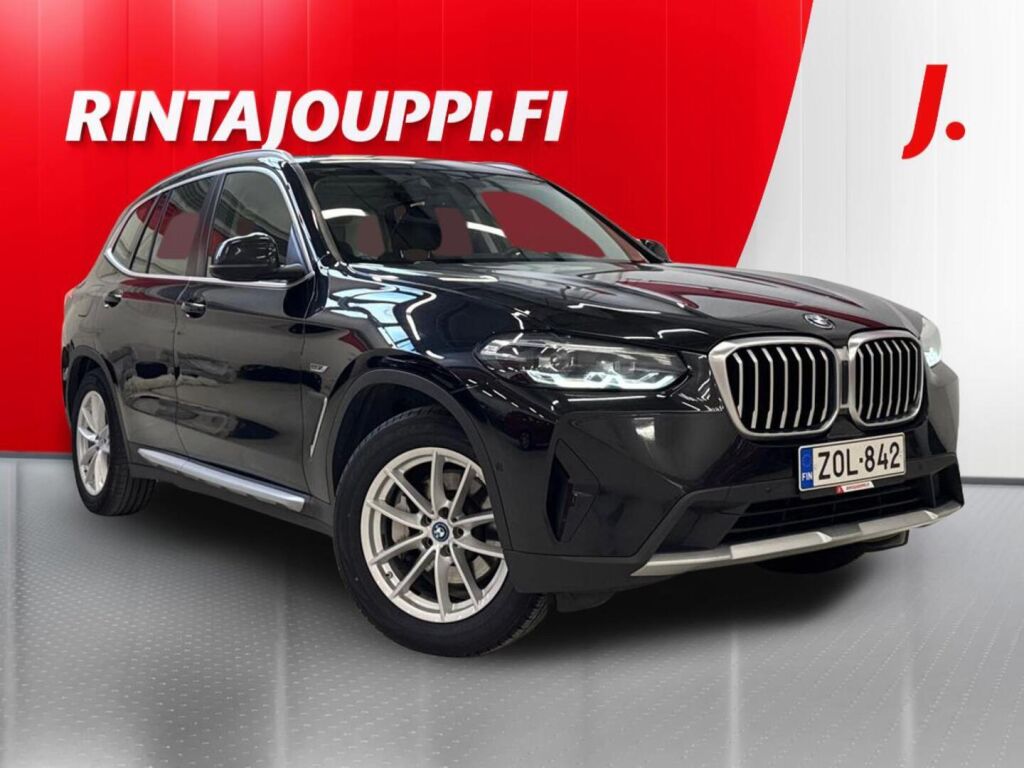 BMW X3 2022 Musta