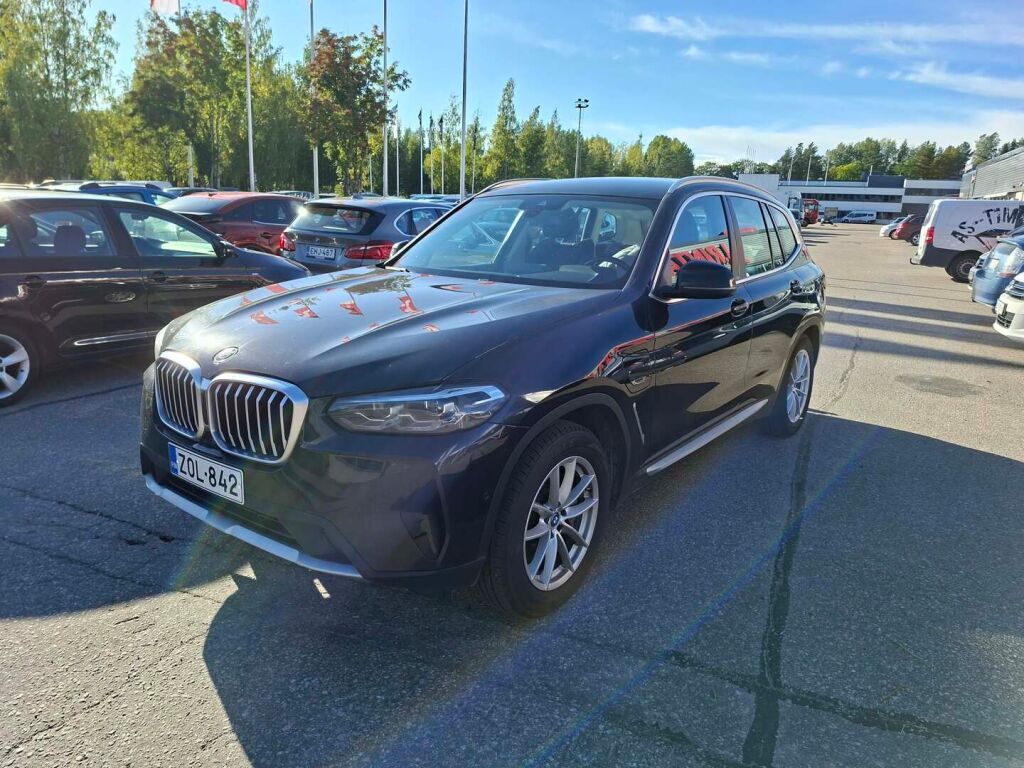BMW X3 2022 Musta