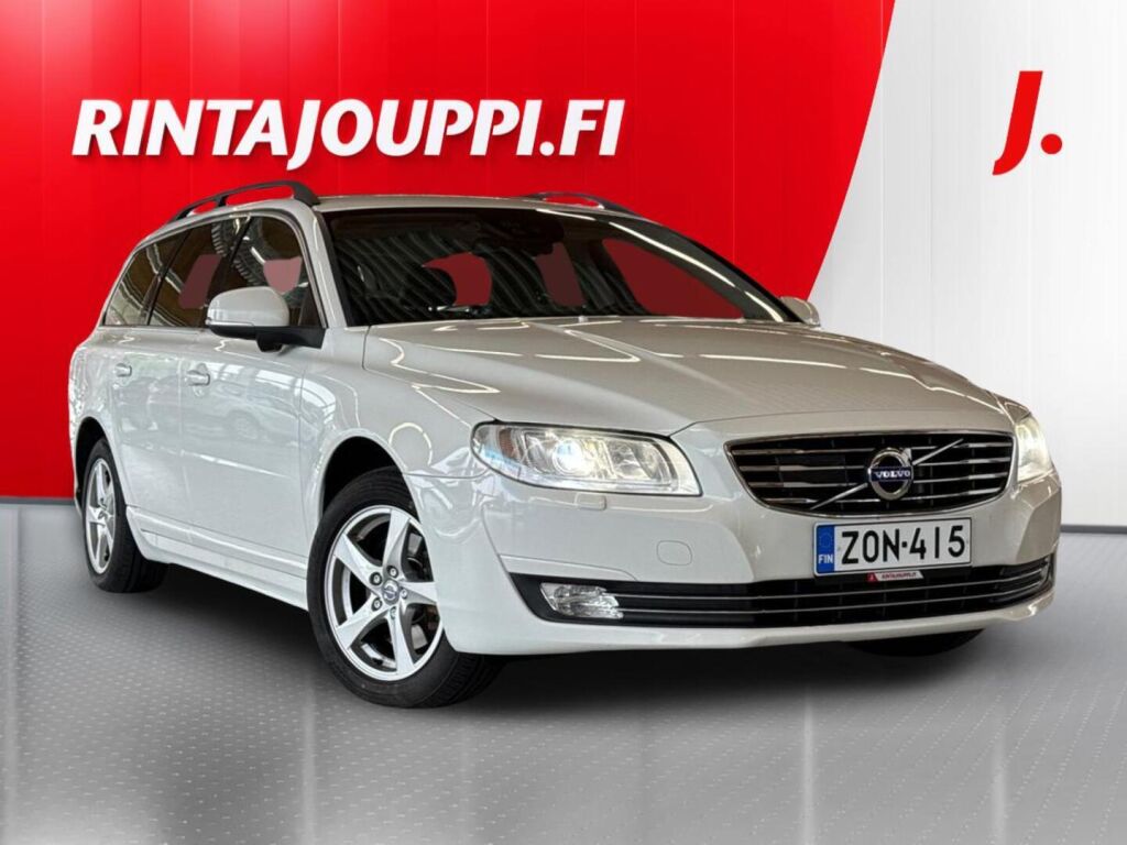Volvo V70 2015 Valkoinen