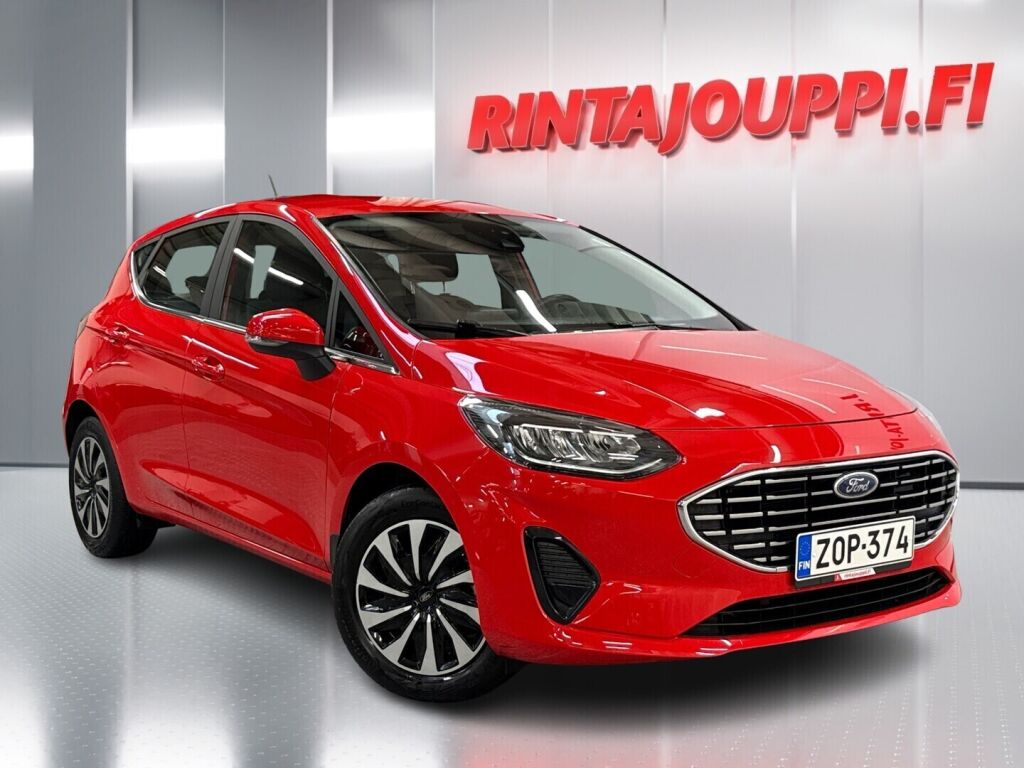 Ford Fiesta 2022 Punainen