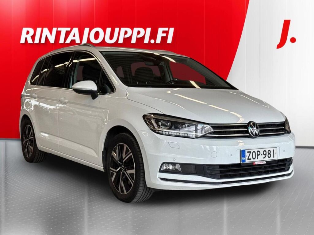 Volkswagen Touran 2022 Valkoinen