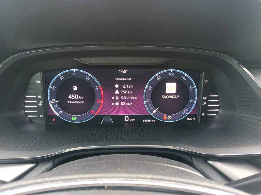Skoda Octavia 2023 Sininen